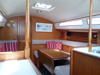 Saloon ~ Sensation ~ Bareboat Sailing Yacht Charters, Bay of Islands, New Zealand, NZ