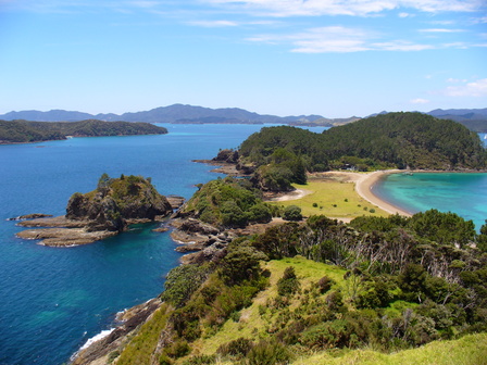 Roberton Island - sail yourself here on our yacht charter boat Sensation NZ